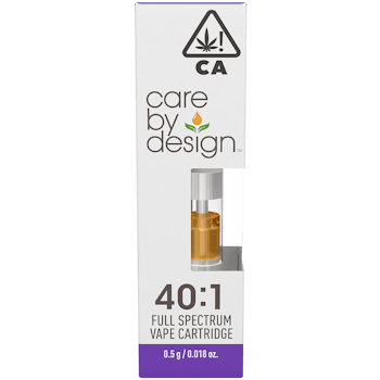 40:1 Full Spectrum vape cartridge .5gr